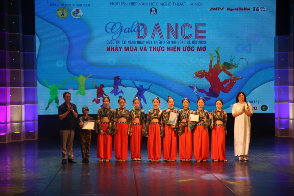 Trao giải cuộc thi Tài năng nhảy múa thiếu niên nhi đồng – Hà Nội năm 2023 -0