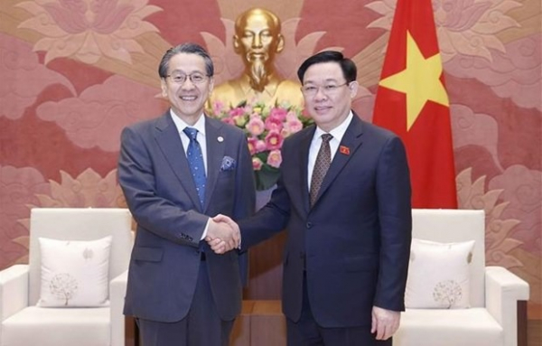 NA leader hosts special advisor to Japanese Cabinet -0