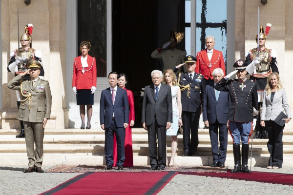 Toàn cảnh chuyến thăm Cộng hòa Italy và Tòa thánh Vatican của Chủ tịch nước -8