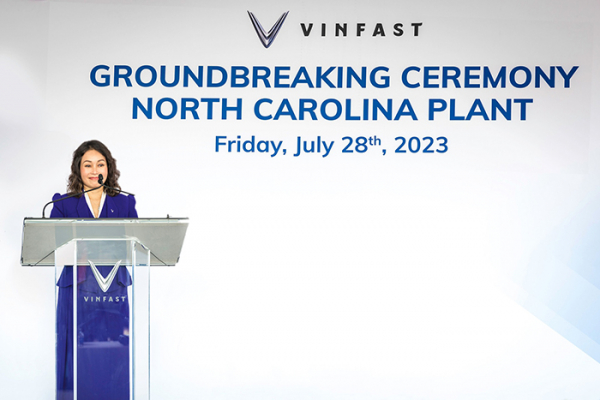 VinFast khởi công nhà máy sản xuất xe điện tại Bắc Carolina -0