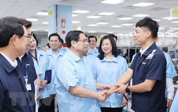 Thủ tướng Phạm Minh Chính thăm và làm việc tại tỉnh Bắc Ninh -0