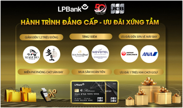 LPBank nhận 3 giải thưởng lớn từ tổ chức Thẻ hàng đầu quốc tế JCB -0