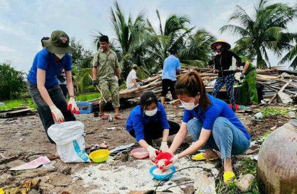 Cà Mau thiệt hại 1.000 căn nhà do thời tiết cực đoan gây ra -1