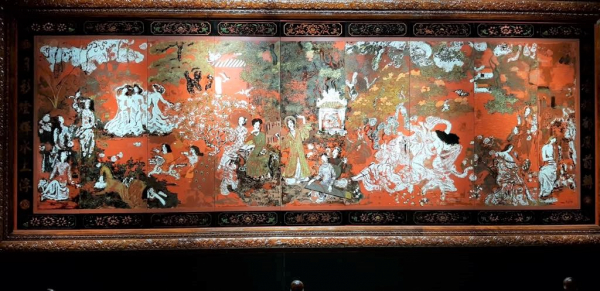 vườn xuân bắc trung nam của danh họa nguyễn gia trí.jpg -0