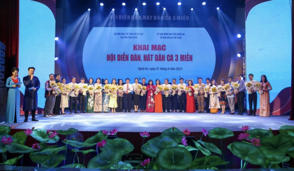 Nhiều hoạt động đặc sắc tai Fetival Dân ca ví, giặm Nghệ Tĩnh 2023 -0