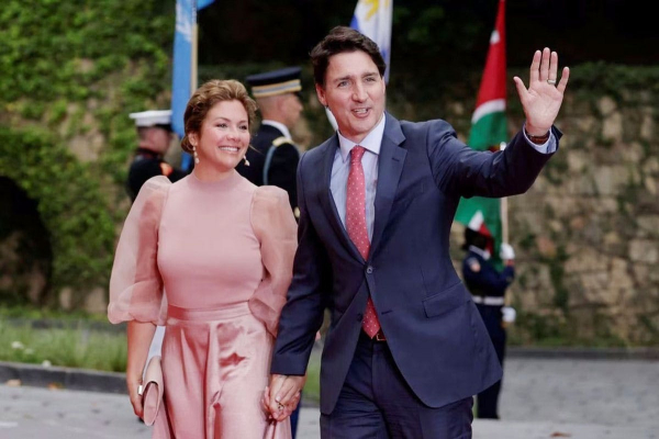 Vợ chồng Thủ tướng Canada Justin Trudeau ly thân sau 18 năm chung sống  -0