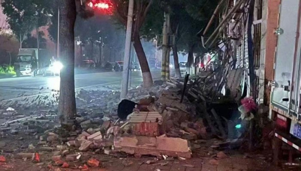 Động đất trong đêm tại Trung Quốc -0