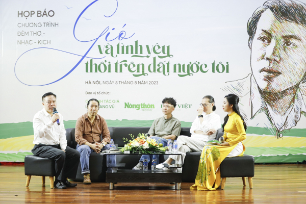 “Gió và tình yêu thổi trên đất nước tôi” – đêm thơ nhạc kịch tưởng nhớ Lưu Quang Vũ, Xuân Quỳnh -0