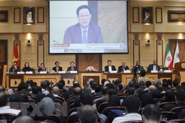 Chủ tịch Quốc hội: Quan hệ kinh tế Việt Nam-Iran ngày càng phát triển -0