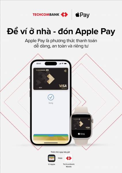 Techcombank giới thiệu Apple Pay đến khách hàng -0