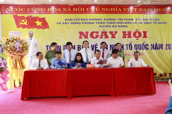 Bình Phước tổ chức Ngày hội toàn dân bảo vệ an ninh Tổ quốc -0