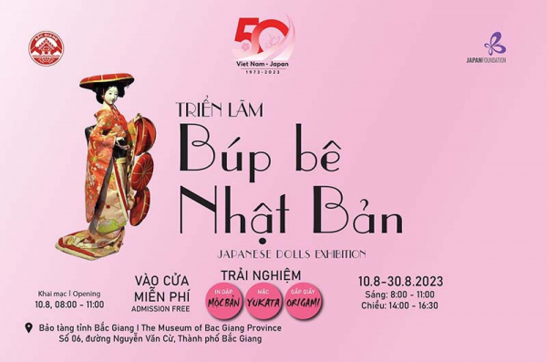 Japanese dolls displayed at Bac Giang exhibition -0