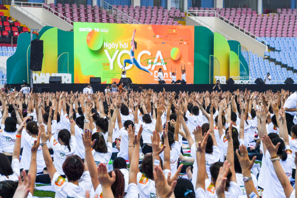 Ngày hội Yoga lần đầu tiên được tổ chức tại Hà Nội -3