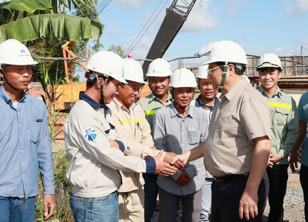 Thủ tướng Phạm Minh Chính thăm và làm việc tại tỉnh Đồng Tháp -0