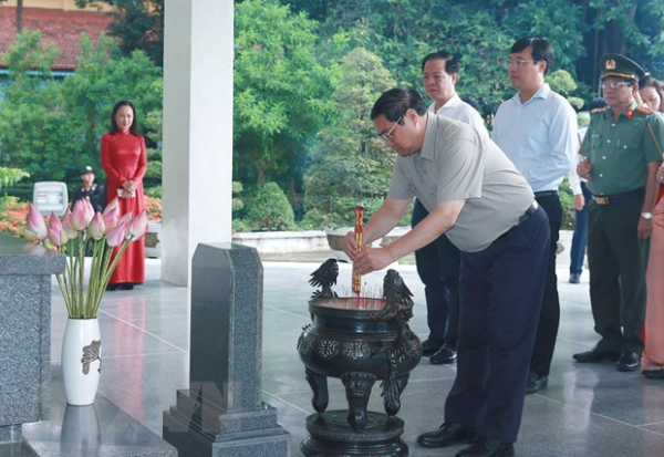 Thủ tướng Phạm Minh Chính thăm và làm việc tại tỉnh Đồng Tháp -0