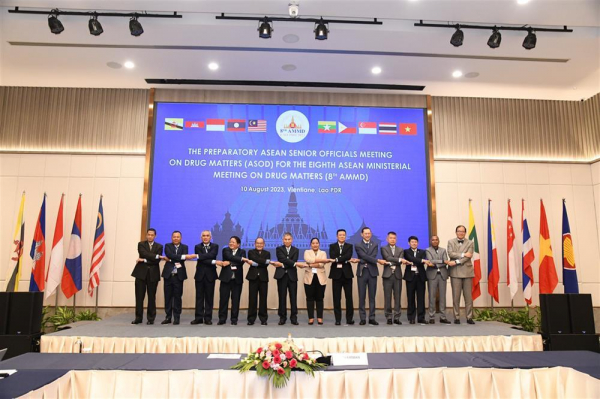 Vietnam attends preparatory meeting of the 8th ASEAN Ministerial Conference on Drug Matters -0