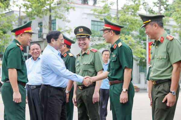 Thủ tướng Phạm Minh Chính kiểm tra công tác tu bổ định kỳ Lăng Chủ tịch Hồ Chí Minh -0