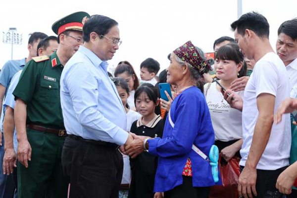 Thủ tướng Phạm Minh Chính kiểm tra công tác tu bổ định kỳ Lăng Chủ tịch Hồ Chí Minh -1