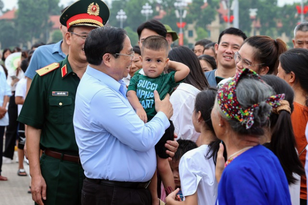 Thủ tướng Phạm Minh Chính kiểm tra công tác tu bổ định kỳ Lăng Chủ tịch Hồ Chí Minh -0