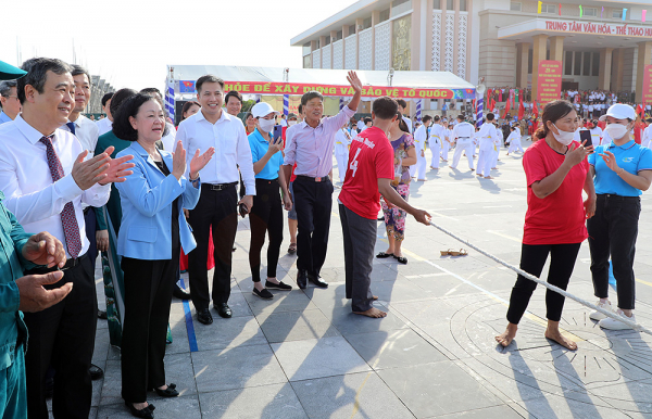 Thái Bình: Tưng bừng ngày hội toàn dân bảo vệ an ninh Tổ quốc -0