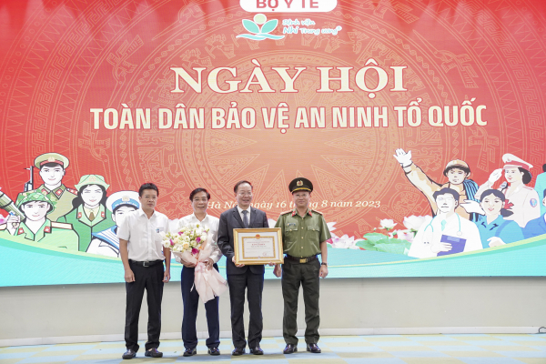 Xây dựng mô hình toàn dân BVANTQ tại Bệnh viện Nhi Trung ương -0