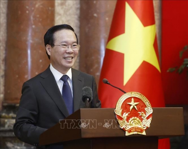 Chủ tịch nước tiếp đại biểu các tôn giáo, nhân sĩ, trí thức tiêu biểu TP Hồ Chí Minh -2