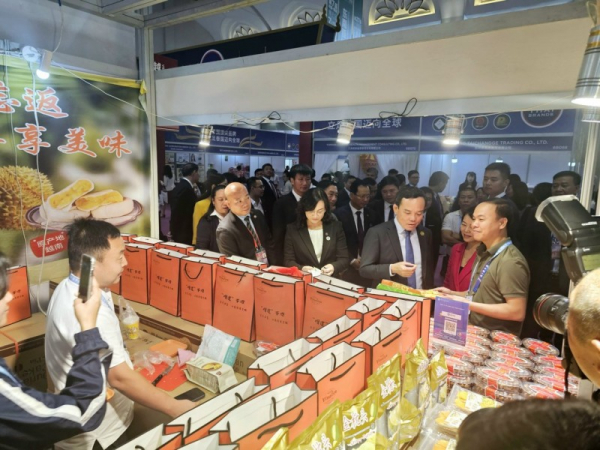 Khu gian hàng Việt Nam có quy mô lớn nhất trong các nước ASEAN tham dự Hội chợ Trung Quốc - Nam Á lần thứ 7 -0