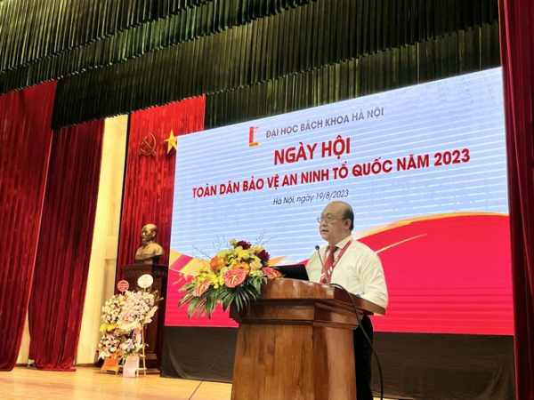 Tưng bừng “Ngày hội toàn dân bảo vệ an ninh tổ quốc 2023” tại Đại học Bách Khoa Hà Nội -0