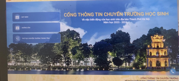 Hà Nội mở Cổng thông tin chuyển trường cho học sinh bậc THPT -0