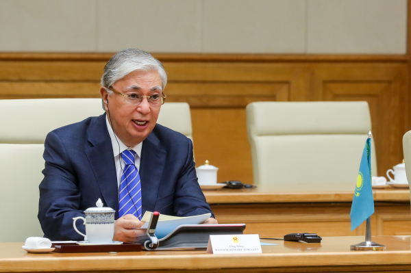 Thủ tướng Phạm Minh Chính tiếp Tổng thống Kazakhstan -0