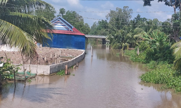 Đau đầu với tình trạng lấn chiếm sông, kênh ở Sóc Trăng   -0