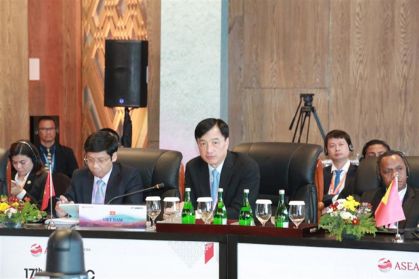 Vietnamese head delegate suggests expanding cooperation at 13th AMMTC+3 Consultation -0