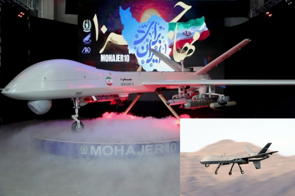 Iran ra mắt UAV tấn công giống hệt UAV Mỹ, có thể bay 24h liên tục -0