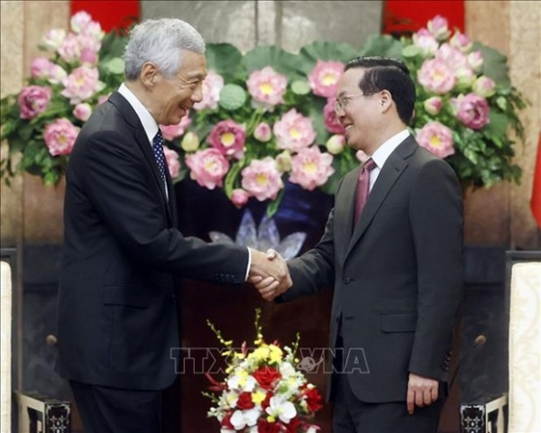 President hails significance of Singaporean PM’s visit -0