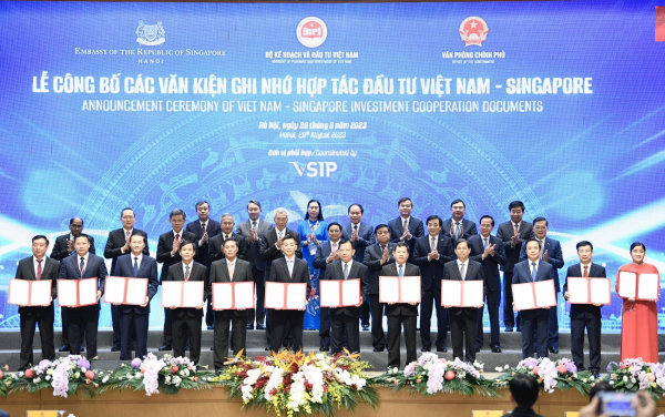 Việt Nam, Singapore khởi công, chấp thuận đầu tư 5 dự án VSIP mới -0