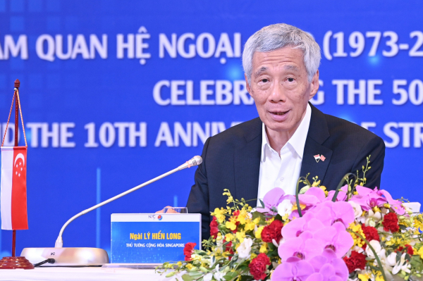 Thủ tướng Phạm Minh Chính và Thủ tướng Lý Hiển Long đối thoại với lãnh đạo trẻ Việt Nam – Singapore -0