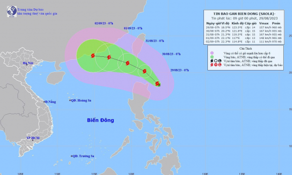 Chủ động ứng phó bão Saola mạnh cấp 14-15 -0