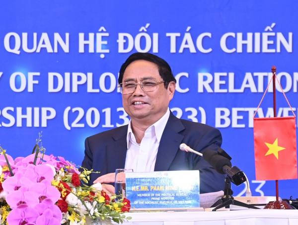 Thủ tướng Phạm Minh Chính và Thủ tướng Lý Hiển Long đối thoại với lãnh đạo trẻ Việt Nam – Singapore -0