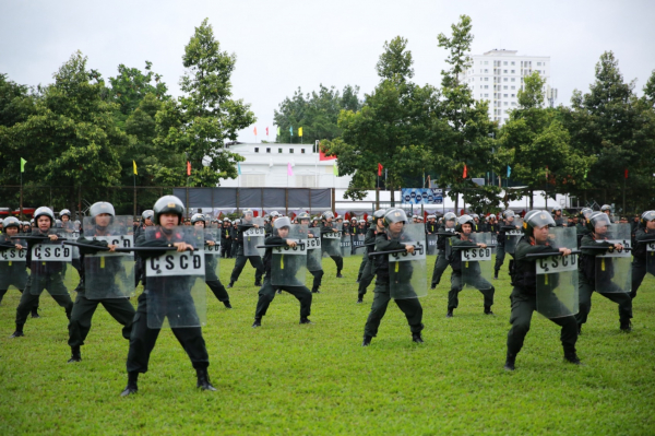 Trung đoàn Cảnh sát cơ động xứng đáng là “Quả đấm thép” của Công an TP Hồ Chí Minh -2
