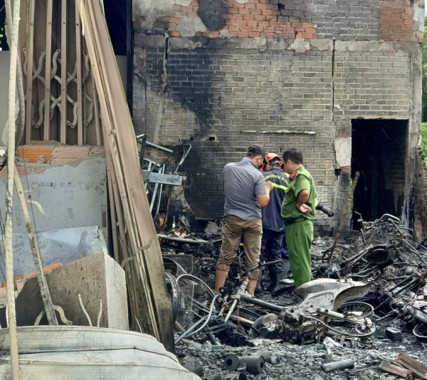 Nạn nhân vuối cùng trong vụ cháy ở Bình Thuận đã tử vong -0