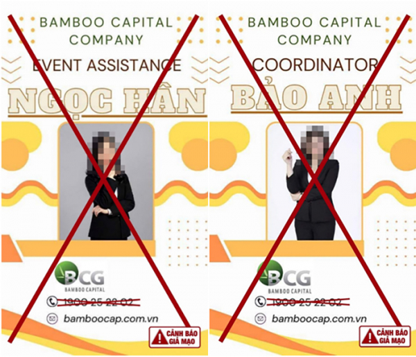 Bamboo Capital cảnh báo việc mạo danh doanh nghiệp để lừa đảo -0