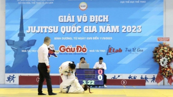 Khai mạc Giải vô địch Jujitsu quốc gia năm 2023 tại Bình Dương -0