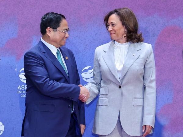 Thủ tướng Phạm Minh Chính gặp Phó Tổng thống Hoa Kỳ Kamala Harris -0