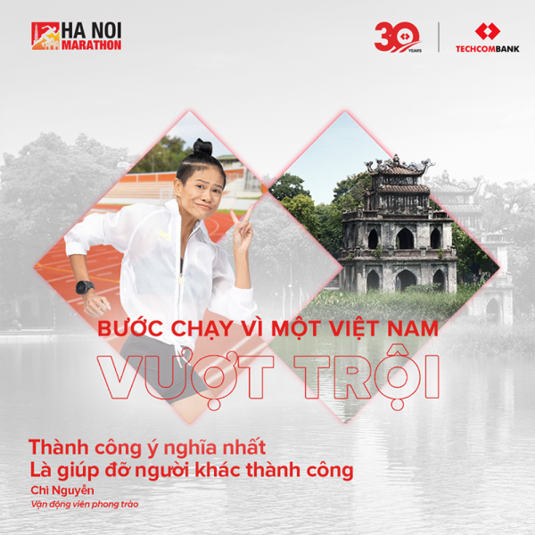 Giải chạy Hà Nội Marathon Techcombank lan tỏa tinh thần 