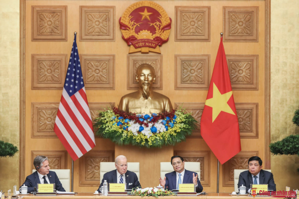 Thủ tướng và Tổng thống Joe Biden dự Hội nghị cấp cao Việt Nam-Hoa Kỳ -0