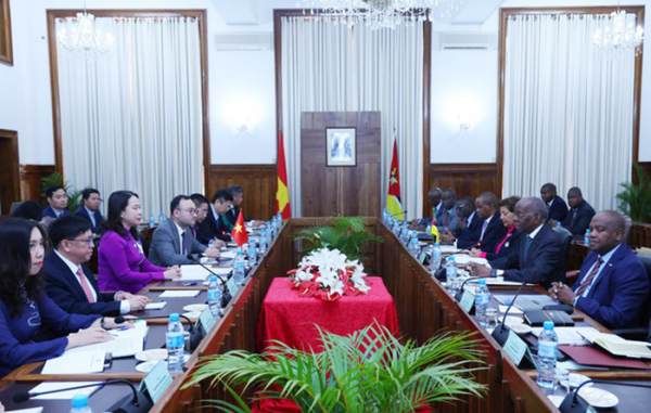 Phó Chủ tịch nước Võ Thị Ánh Xuân hội đàm với Thủ tướng Mozambique -0