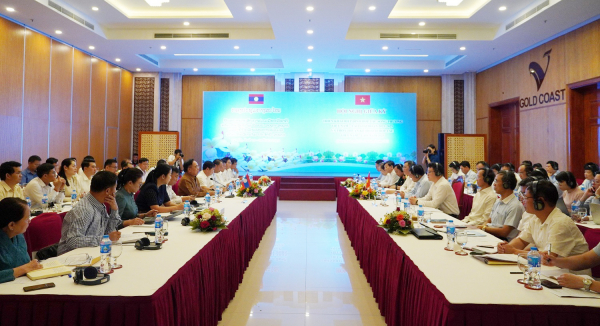 Hội nghị triển khai Hiệp định hợp tác song phương Việt Nam - Lào -0