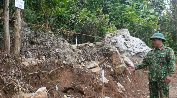 Xúc động Lễ truy điệu, an táng 30 hài cốt liệt sĩ tìm thấy ở núi Cô Loang -0