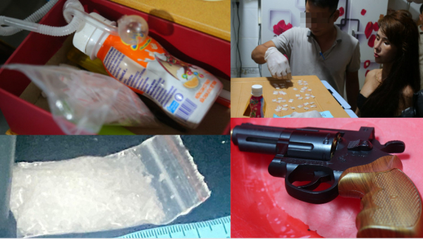  Công an Bình Phước phá tụ điểm ma túy có tàng trữ súng đạn -0