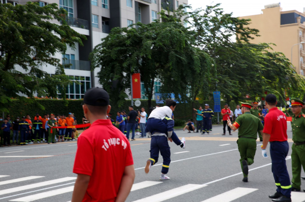 Công an TP Hồ Chí Minh nhất toàn đoàn Hội thi thể thao nghiệp vụ PCCC và CNCH toàn quốc lần thứ II-2023 -1